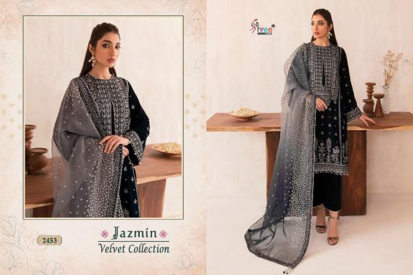 Shree Jazmin Velvet Designer Collection Pakistani Salwar Suits